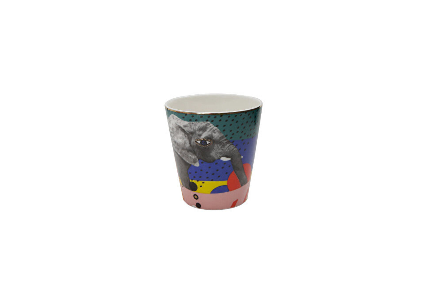 637075057080734525 Porland WILD LIFE Elefant Kaffeebecher 320 ml