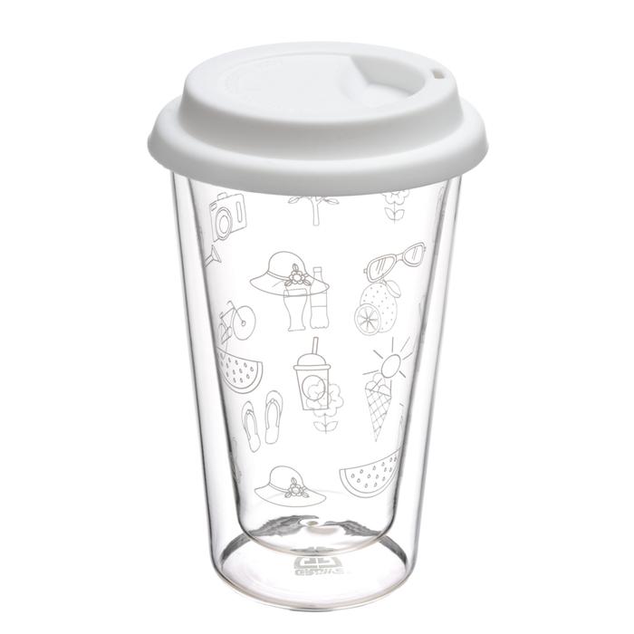 26397_Product_x700 Doppelwandige Thermobecher mit Silikon-Deckel, 300 ml