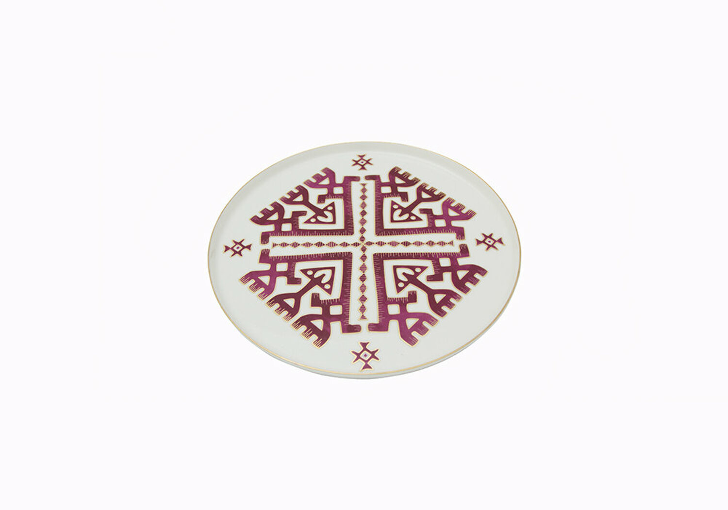 04ALM005993-b ARABESQUE Design6 Servierteller 18cm mit Kilim Design